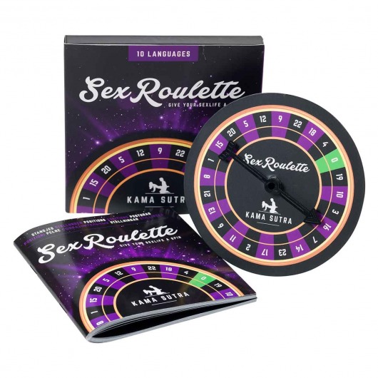 Настольная игра-рулетка Sex Roulette Kamasutra - Tease&Please - купить с доставкой в Рыбинске