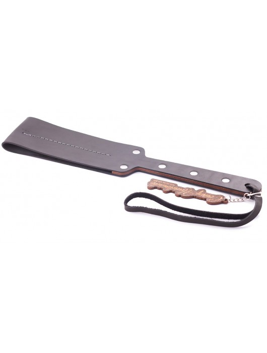 Гладкий мягкий удлиненный пэддл с заклепками - 32 см. - Crazy Handmade - купить с доставкой в Рыбинске