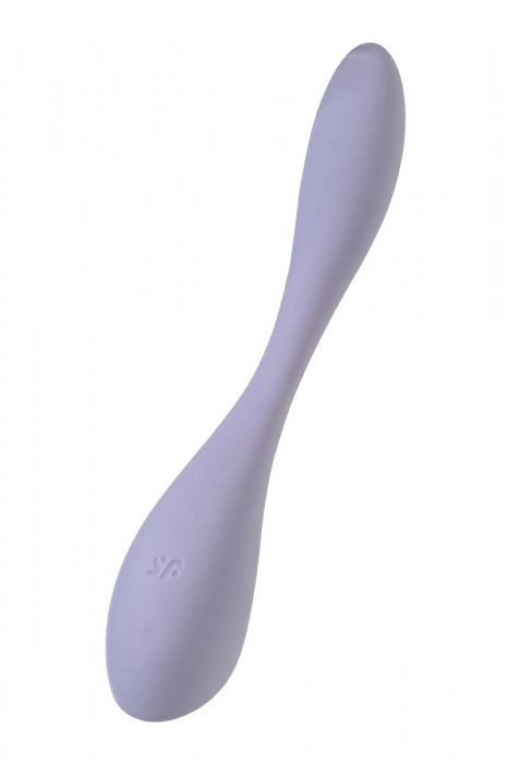 Сиреневый гибкий вибратор Satisfyer G-Spot Flex 5+ - 19,6 см. - Satisfyer