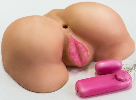 Вибровагина с двумя отверстиями и с выносным пультом - LOVETOY (А-Полимер) - в Рыбинске купить с доставкой