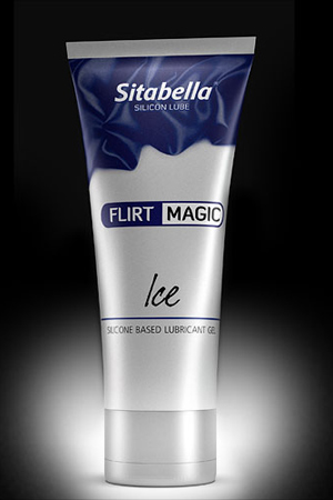 Силиконовая гель-смазка FLIRT MAGIC Ice с лёгким пролонгирующим эффектом - 75 мл. - Sitabella - купить с доставкой в Рыбинске