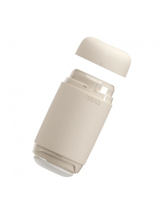 Бежевый мастурбатор Tenga Puffy - Tenga - в Рыбинске купить с доставкой