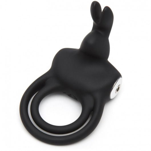 Черное эрекционное виброкольцо Happy Rabbit Cock Ring - Happy Rabbit - в Рыбинске купить с доставкой