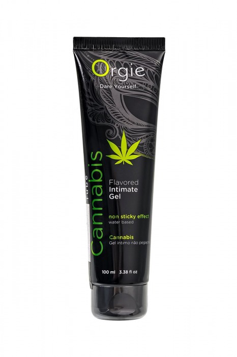 Интимный гель на водной основе ORGIE Lube Tube Cannabis - 100 мл. - ORGIE - купить с доставкой в Рыбинске