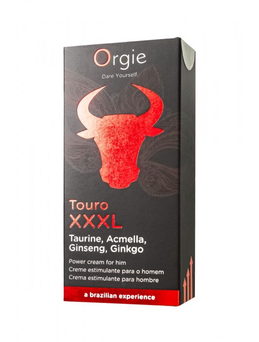Возбуждающий крем для мужчин ORGIE Touro XXXL - 15 мл. - ORGIE - купить с доставкой в Рыбинске