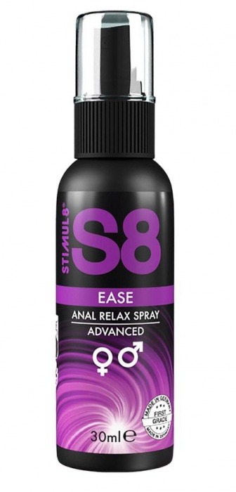 Расслабляющий анальный спрей S8 Ease Anal Relax Spray - 30 мл. - Stimul8 - купить с доставкой в Рыбинске