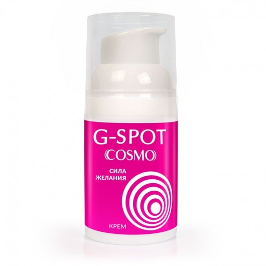 Стимулирующий интимный крем для женщин Cosmo G-spot - 28 гр. - Биоритм - купить с доставкой в Рыбинске