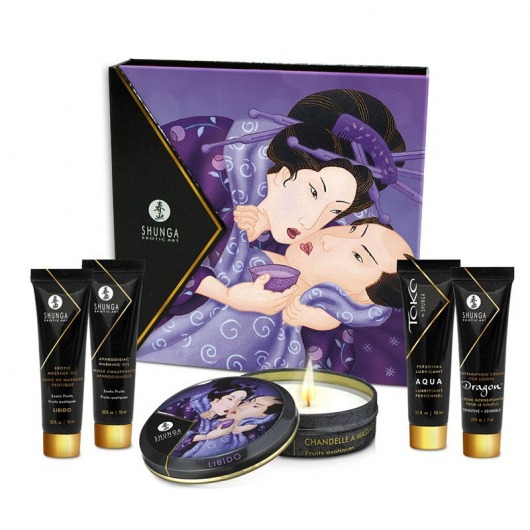 Подарочный набор Geishas secret из 5 предметов - Shunga - купить с доставкой в Рыбинске