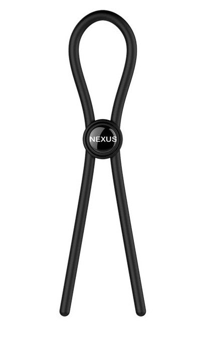 Черное эрекционное лассо Nexus Forge Single - Nexus Range - в Рыбинске купить с доставкой