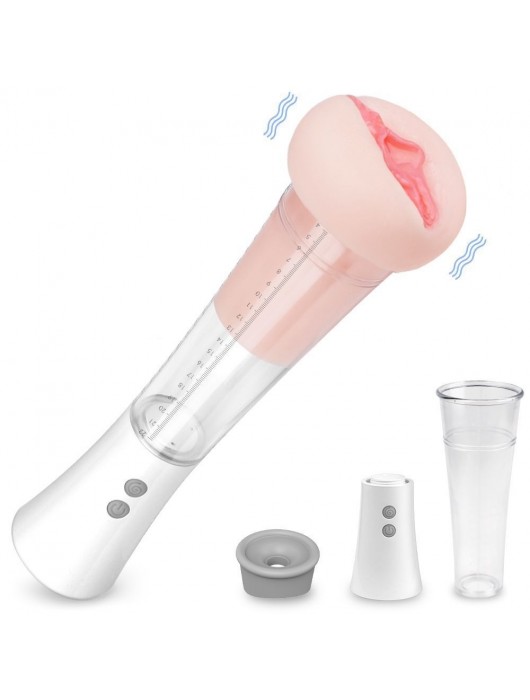 Автоматическая вакуумная помпа с реалистичной мягкой вставкой Max Kit - S-HANDE - в Рыбинске купить с доставкой