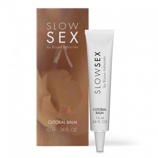 Бальзам для клитора Slow Sex Clitoral Balm - 10 мл. - Bijoux Indiscrets - купить с доставкой в Рыбинске