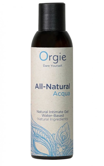 Интимный гель на водной основе Orgie All-Natural Acqua - 150 мл. - ORGIE - купить с доставкой в Рыбинске
