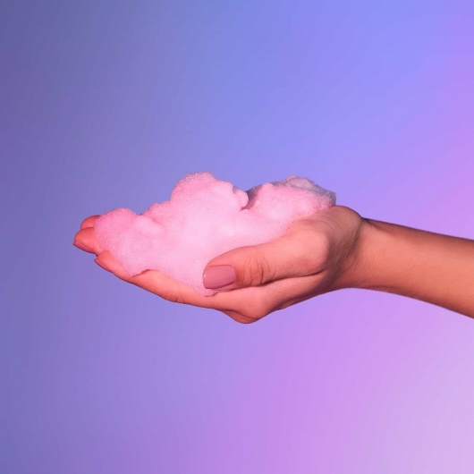 Массажная хрустящая пенка Tickle My Body Cotton Candy с ароматом сладкой ваты - 150 мл. - Love to Love - купить с доставкой в Рыбинске