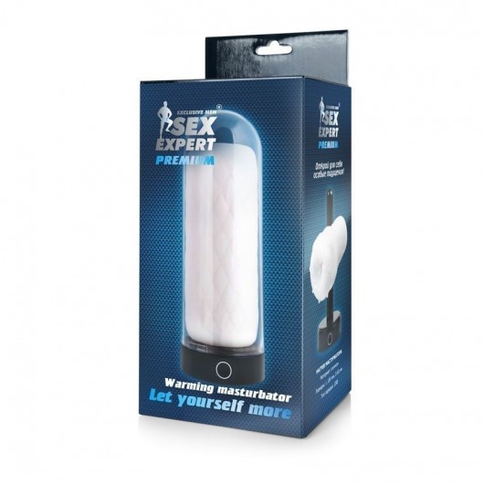 Оригинальный мастурбатор в колбе с нагревом - Sex Expert - в Рыбинске купить с доставкой