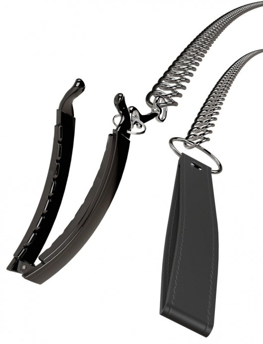 Зажим для половых губ с поводком Pussy Clamp With A Leash - Orion - купить с доставкой в Рыбинске