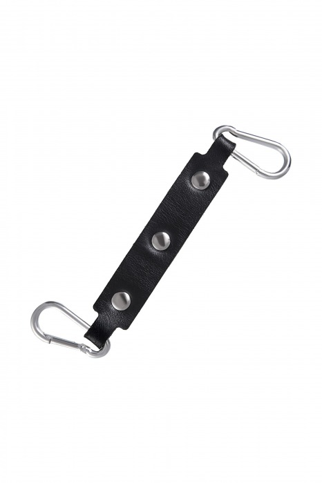 Черно-красные оковы из натуральной кожи - Pecado - купить с доставкой в Рыбинске