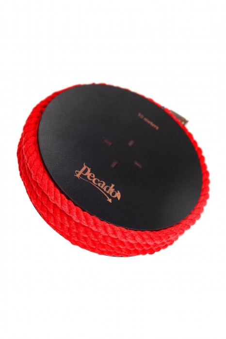 Красная веревка для шибари на катушке - 10 м. - Pecado - купить с доставкой в Рыбинске