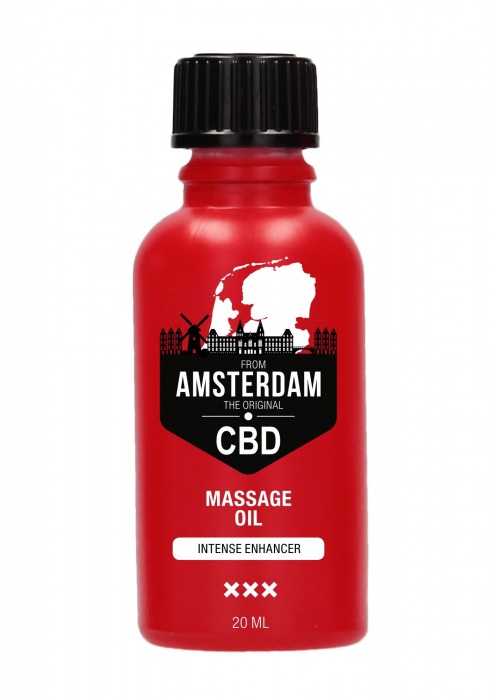 Стимулирующее масло Intense CBD from Amsterdam - 20 мл. - Shots Media BV - купить с доставкой в Рыбинске