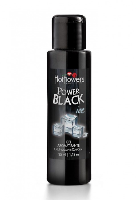 Стимулирующий гель для массажа Power Black - 35 мл. - HotFlowers - купить с доставкой в Рыбинске