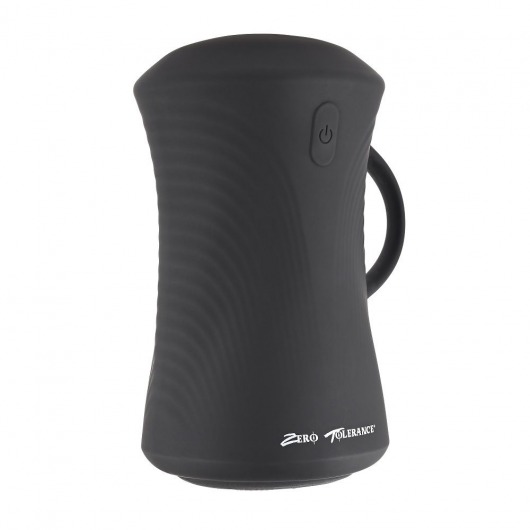 Черный вибромастурбатор с гироскопом Gyro Stroke - Zero Tolerance - в Рыбинске купить с доставкой