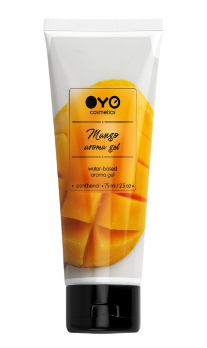 Лубрикант на водной основе OYO Aroma Gel Mango с ароматом манго - 75 мл. - OYO - купить с доставкой в Рыбинске