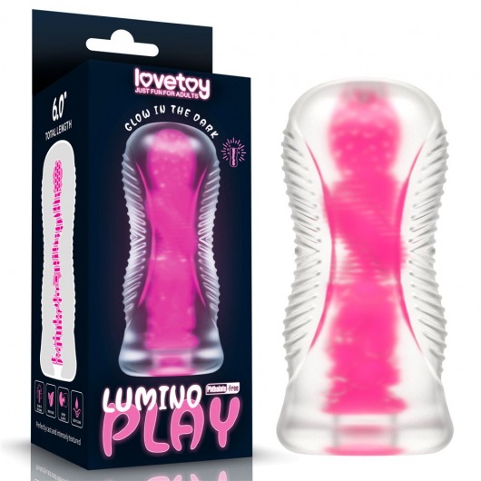 Светящийся в темноте мастурбатор 6.0 Lumino Play Masturbator - Lovetoy - в Рыбинске купить с доставкой