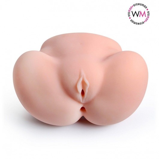 Реалистичный мастурбатор с двумя функциональными отверстиями - Erowoman-Eroman - в Рыбинске купить с доставкой