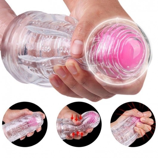 Прозрачный вибромастурбатор Space Capsule-RСT - S-HANDE - в Рыбинске купить с доставкой