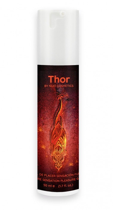 Возбуждающий унисекс гель Thor Fire Gel - 50 мл. - Nuei cosmetics - купить с доставкой в Рыбинске
