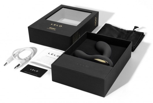 Чёрный перезаряжаемый стимулятор простаты Bruno Black - Lelo - в Рыбинске купить с доставкой