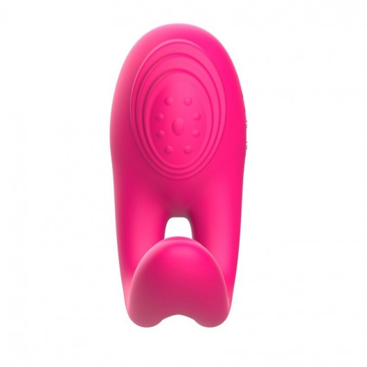 Розовое виброкольцо с пультом ДУ - I-MOON - в Рыбинске купить с доставкой