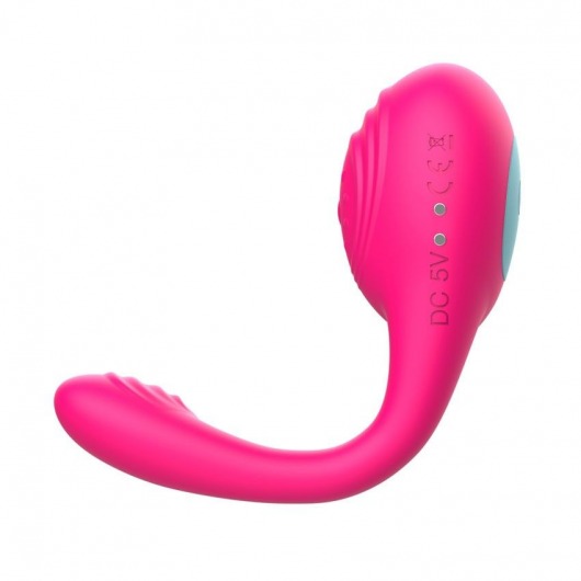 Розовое виброкольцо с пультом ДУ - I-MOON - в Рыбинске купить с доставкой