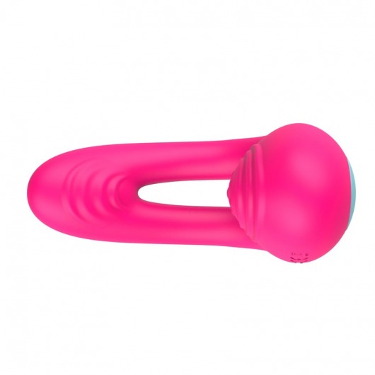 Розовое виброкольцо с пультом ДУ - I-MOON - в Рыбинске купить с доставкой