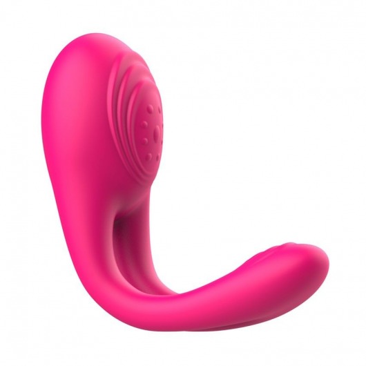 Розовое виброкольцо с пультом ДУ - I-MOON - в Рыбинске купить с доставкой