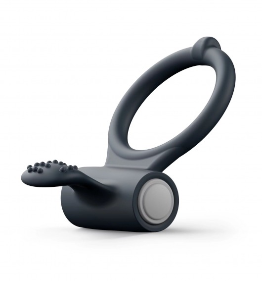 Черное эрекционное кольцо Power Clit - Dorcel - в Рыбинске купить с доставкой