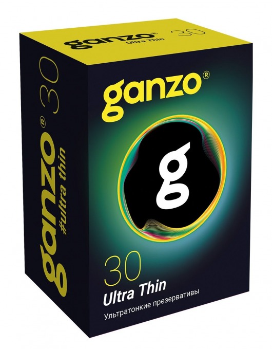 Супертонкие презервативы Ganzo Ultra thin - 30 шт. - Ganzo - купить с доставкой в Рыбинске
