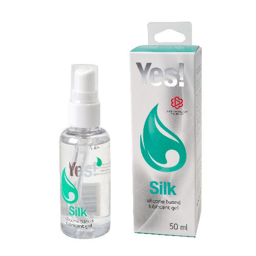 Силиконовая гипоаллергенная вагинальная смазка Yes Silk - 50 мл. - Sitabella - купить с доставкой в Рыбинске