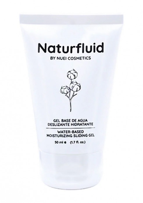 Экстраскользкий лубрикант на водной основе Nuei Naturfluid - 50 мл. - Nuei cosmetics - купить с доставкой в Рыбинске