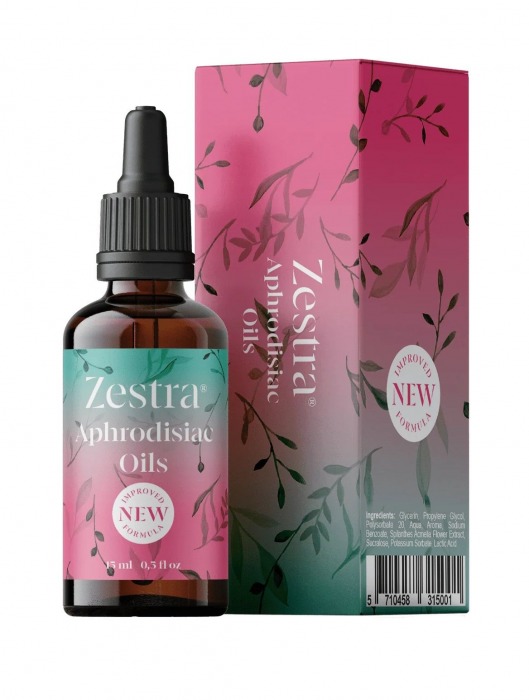 Возбуждающее масло Zestra Aphrodisiac Oils - 15 мл. - Zestra - купить с доставкой в Рыбинске