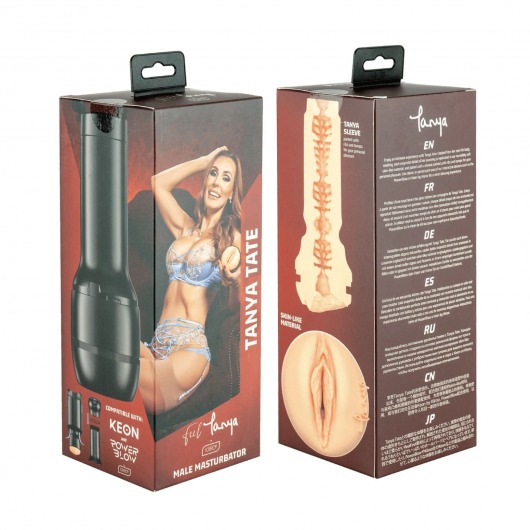 Мастурбатор-вагина FeelTanya Stroker - Kiiroo - в Рыбинске купить с доставкой