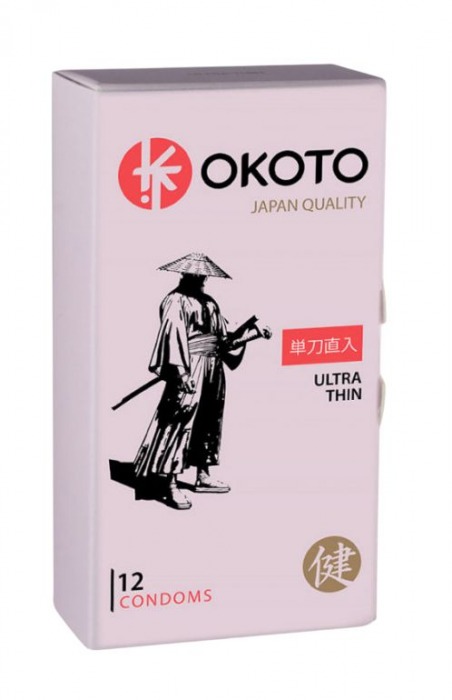 Тонкие презервативы OKOTO Ultra Thin - 12 шт. - Sitabella - купить с доставкой в Рыбинске