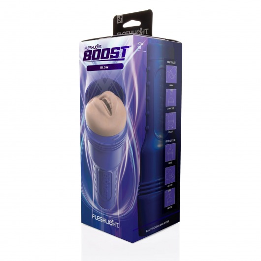 Мастурбатор-ротик Fleshlight Boost Blow - Fleshlight - в Рыбинске купить с доставкой