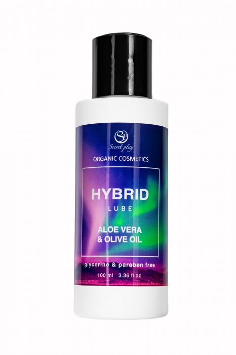 Органический гибридный гель Hybrid Lube - 100 мл. - Secret Play - купить с доставкой в Рыбинске