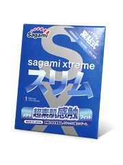 Презерватив Sagami Xtreme FEEL FIT 3D - 1 шт. - Sagami - купить с доставкой в Рыбинске