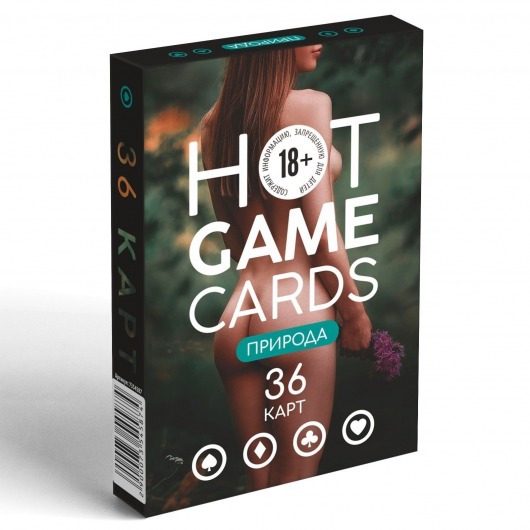 Игральные карты Hot Game Cards «Природа» - Сима-Ленд - купить с доставкой в Рыбинске