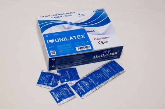 Классические презервативы Unilatex Natural Plain - 144 шт. - Unilatex - купить с доставкой в Рыбинске