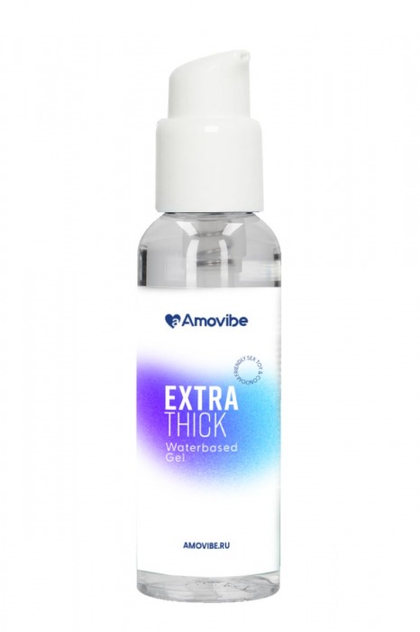 Гель на водной основе Extra Thick - 100 мл. - Amovibe - купить с доставкой в Рыбинске