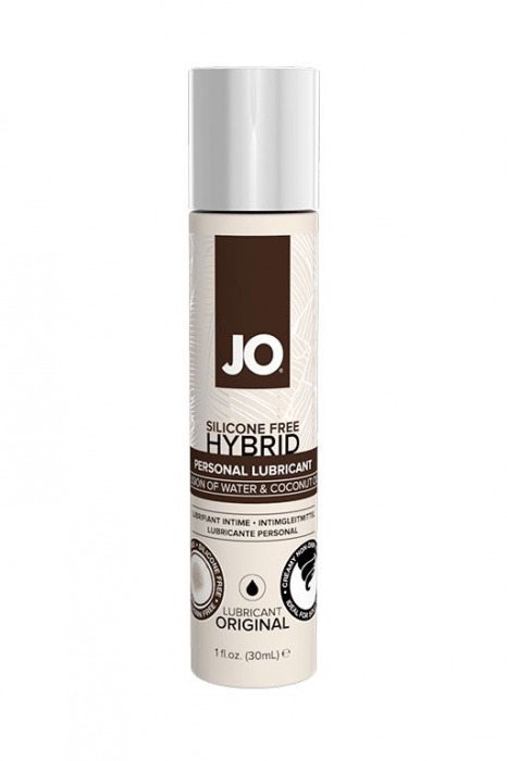 Водно-масляный лубрикант JO Silicon free Hybrid Lubricant ORIGINAL- 30 мл. - System JO - купить с доставкой в Рыбинске