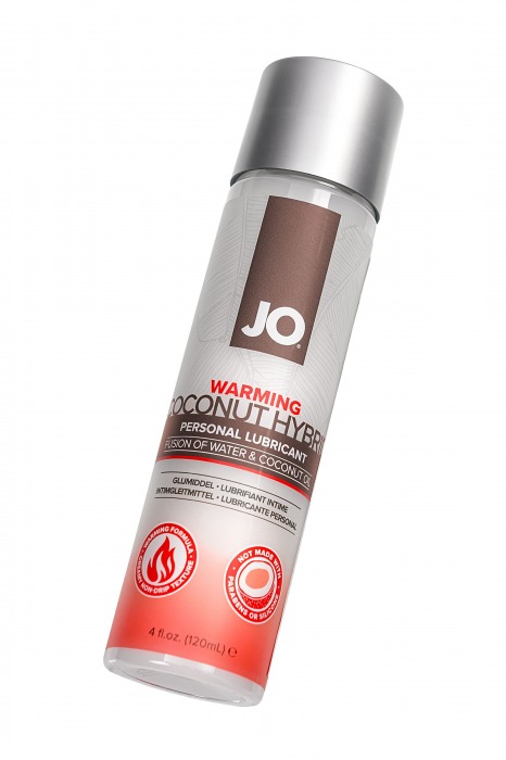 Водно-масляный лубрикант с разогревающим эффектом Hybrid Lubricant WARMING - 120 мл. - System JO - купить с доставкой в Рыбинске