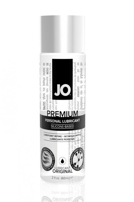 Нейтральный лубрикант на силиконовой основе JO Personal Premium Lubricant - 60 мл. - System JO - купить с доставкой в Рыбинске